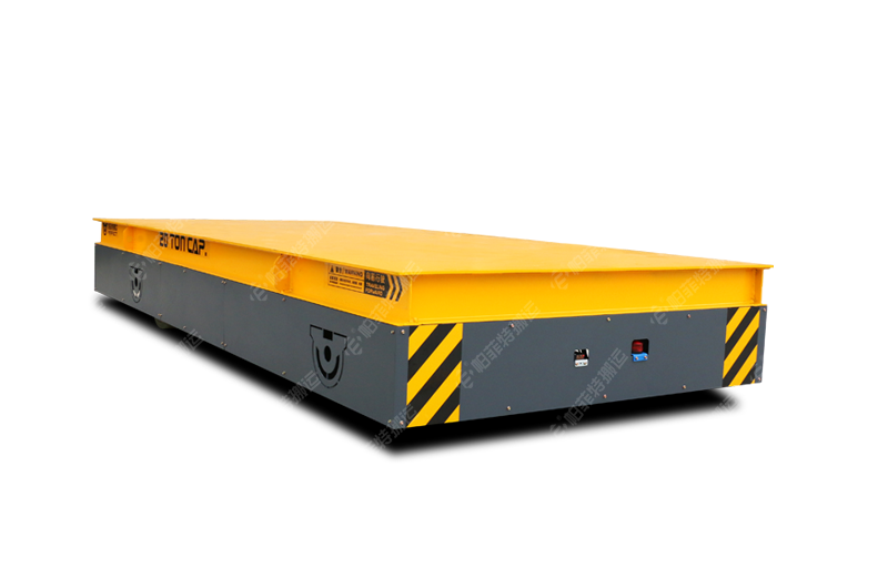 浙江寧波BWP-20噸無軌電動平車交接成功