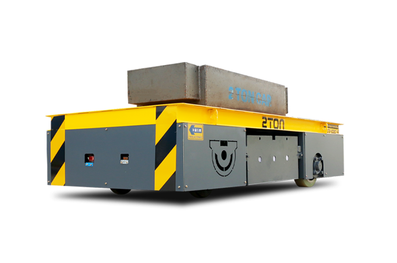 吉林10噸無軌電動平車電動平車交接成功